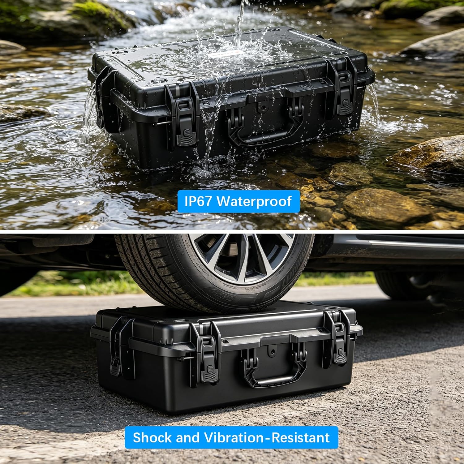 Starlink hard case waterproof shock resistant